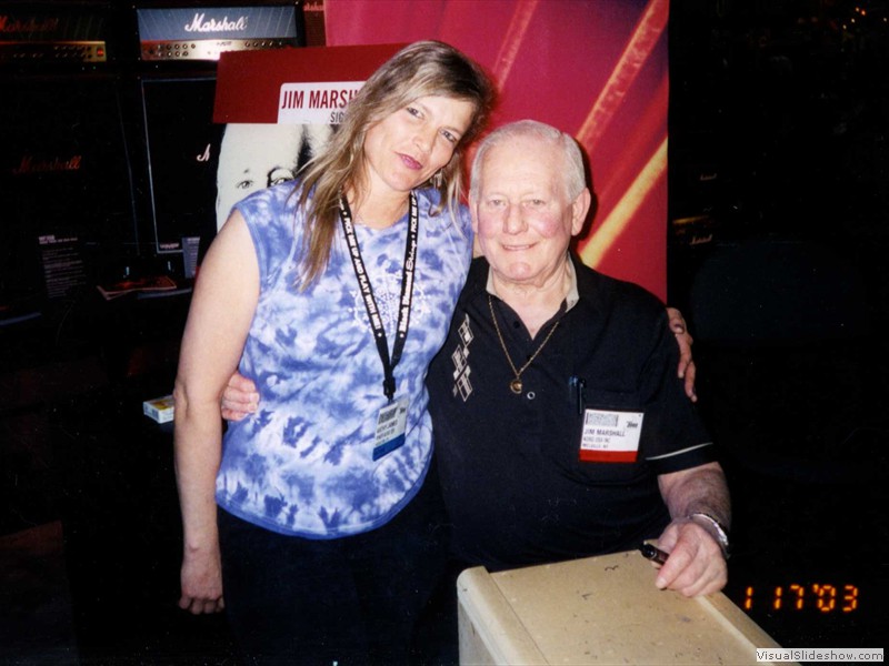 Kat & Jim Marshall at NAMM